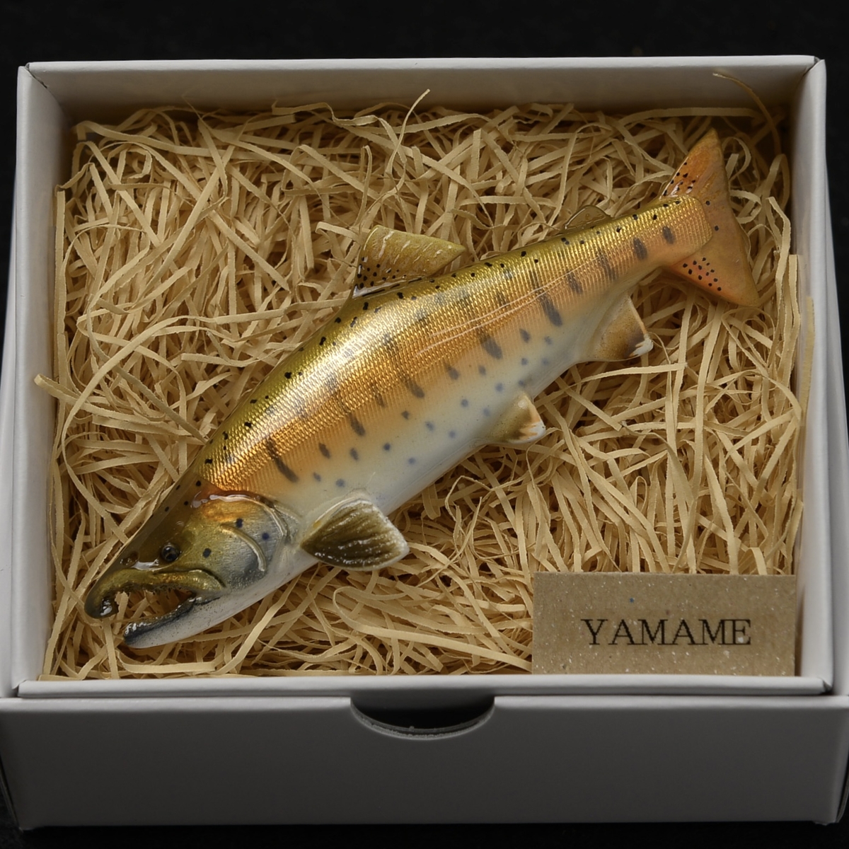 2023NEW】ササキ屋 ｜トラウトブローチ｜color:ヤマメ｜ハンドメイド