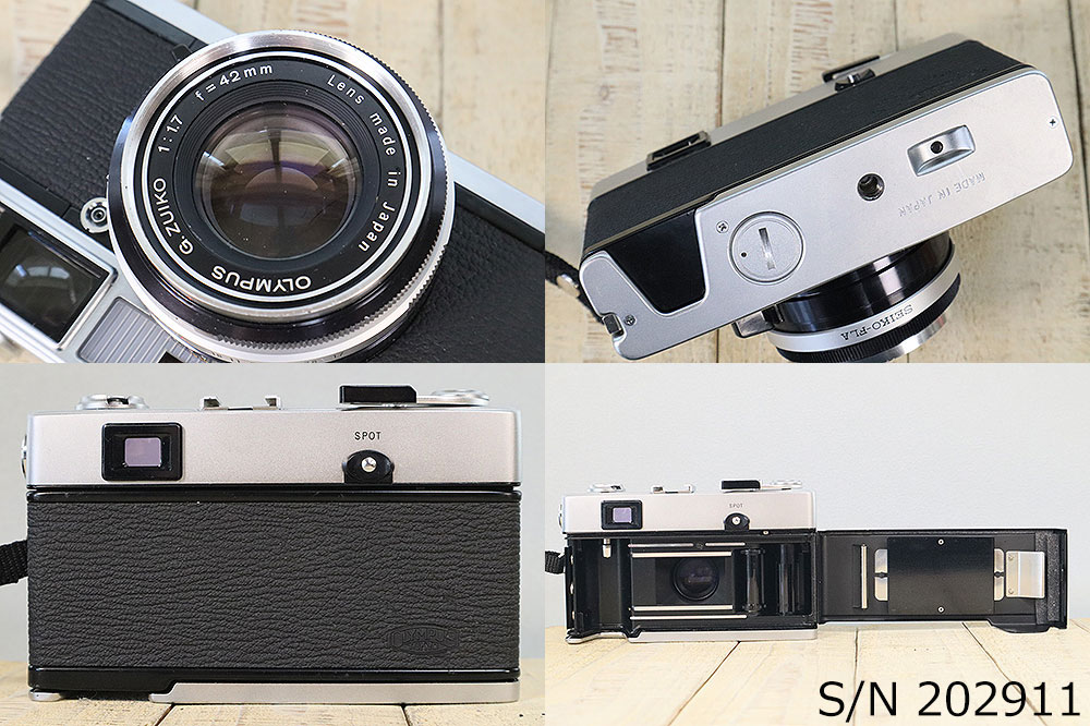 中古】【送料無料】【保証付 】OLYMPUS 35 SP S/N 202911（ケース