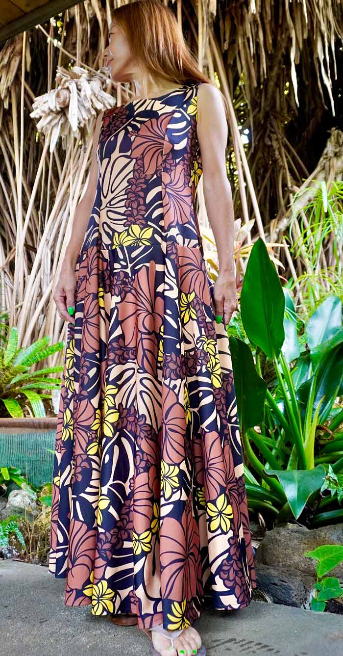 楽天市場】フラダンス 衣装 リゾート ワンピース ハワイ 沖縄 ドレス