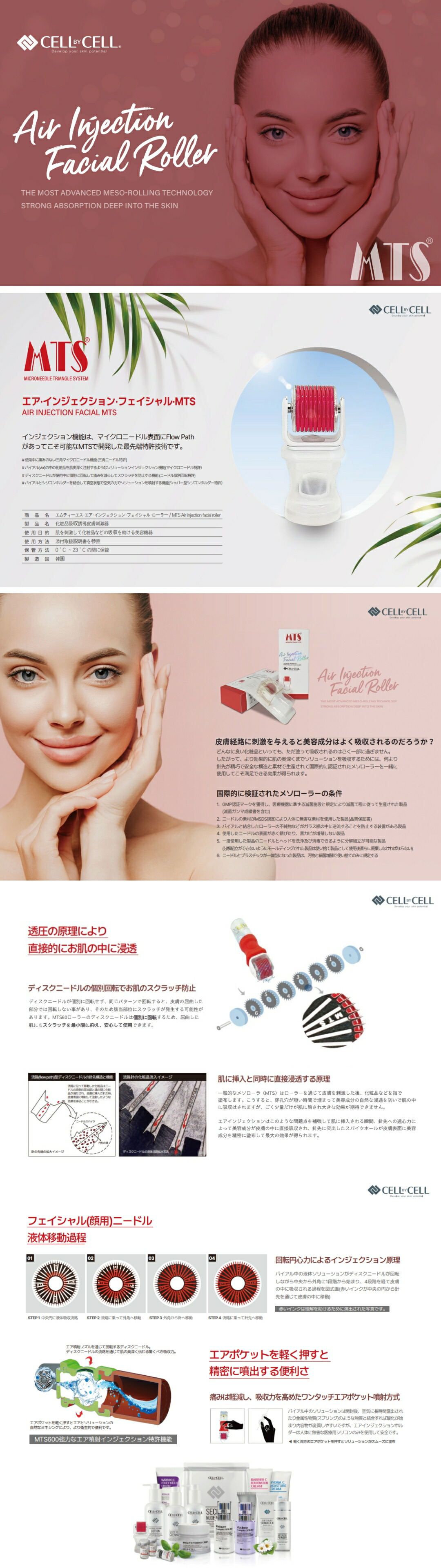 楽天市場】【韓国顧客感動指数1位獲得】スキンケア 美顔ローラー