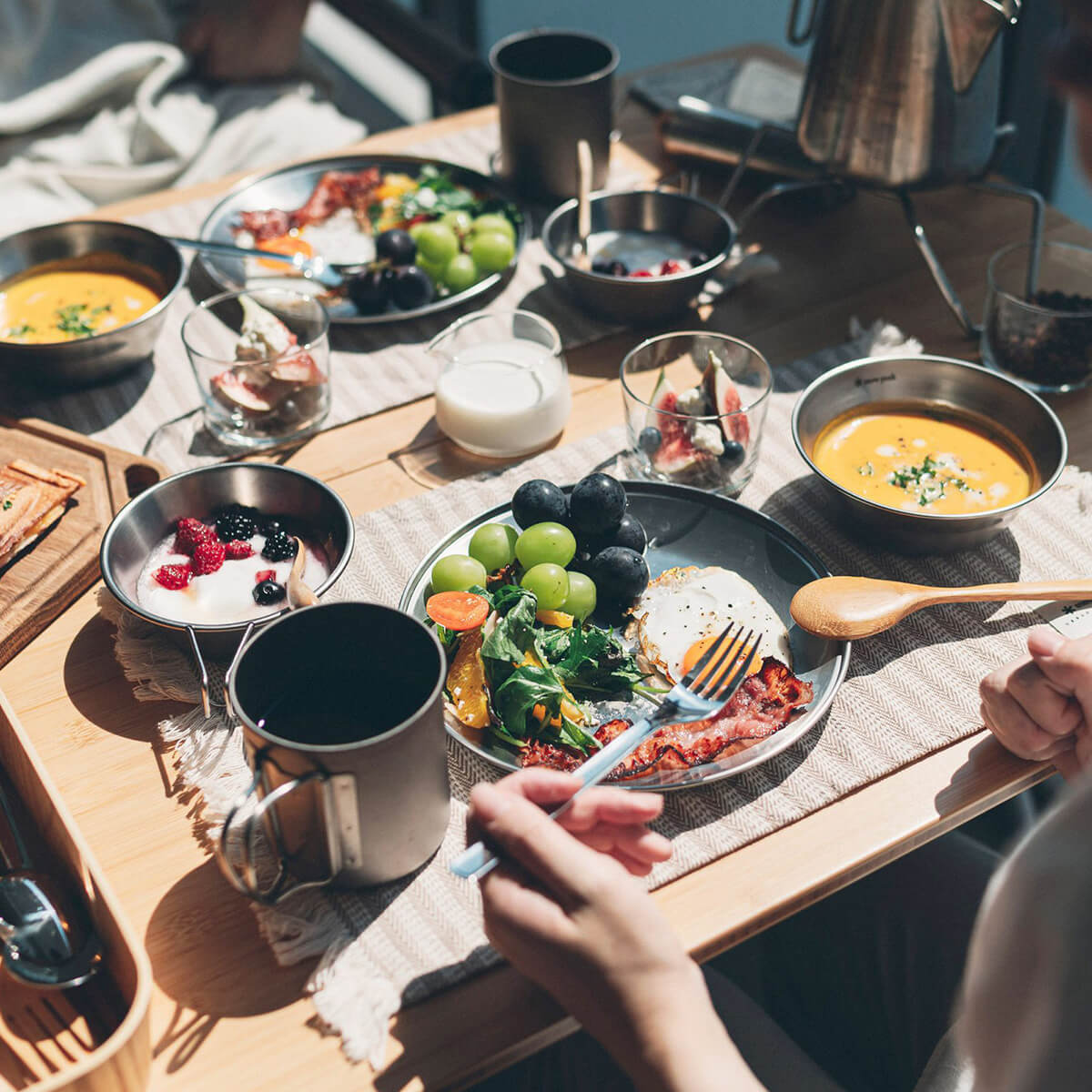 楽天市場】スノーピーク テーブルウェアーセット L snow peak TW-021