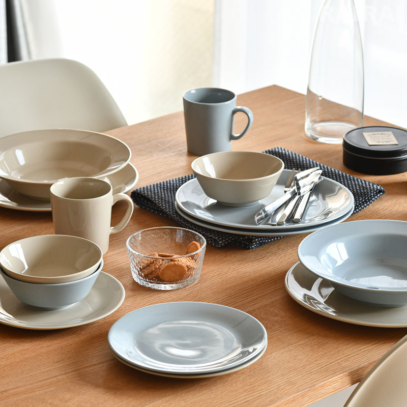 楽天市場】アラビア プレート 25cm マイニオ ウィンターブルー サンド