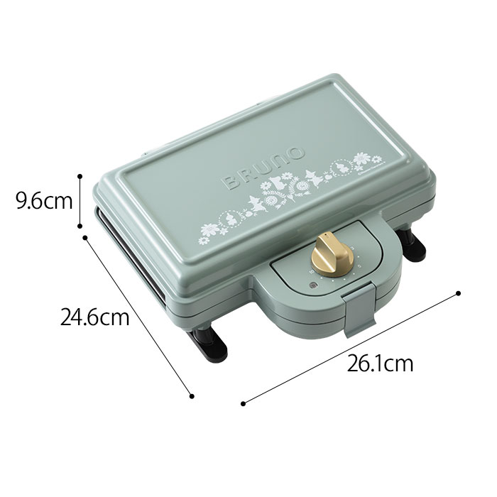 インテリアショップe-goods / BRUNO ムーミン ホットサンドメーカー