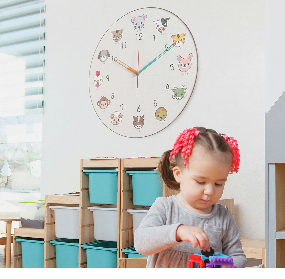 楽天市場】A+ (アクセントプラス) 大きい時計 エトキッズ 時計 大きい