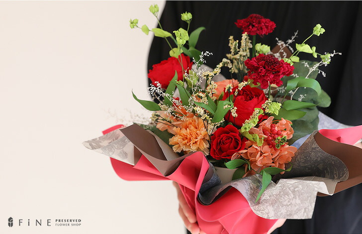 楽天市場】プリザーブドフラワー プレゼント ギフト 花 ルアナ