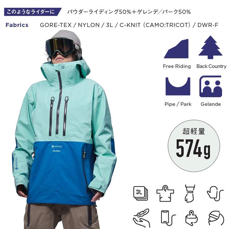 楽天市場】24-25 REW アールイーダブリュー ウェアー ジャケット THE