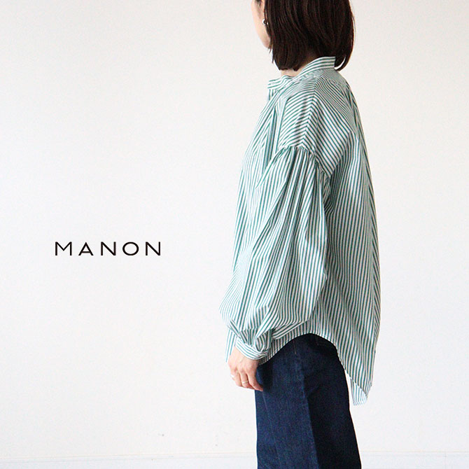 送料無料】【ネコポス発送】【2026SS】MANON [マノン] ストライプ