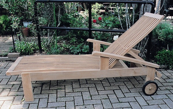 ガーデンチェア リクライニングチェア 木製ガーデン家具