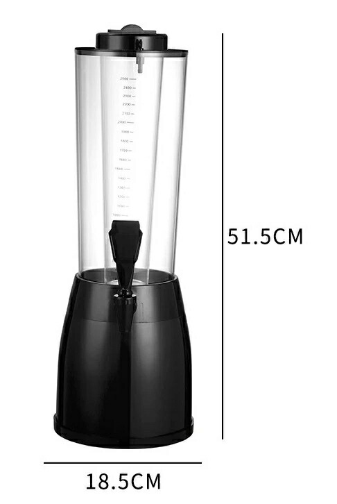 楽天市場】ドリンクディスペンサー 2.5L 飲み物ディスペンサー ビール