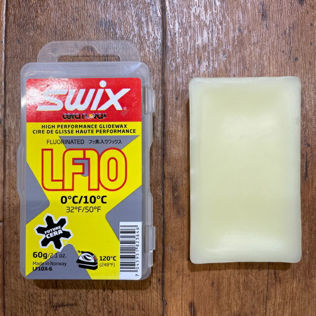 楽天市場】SWIX WAX スウィックス ワックス LF10 60g フッ素 [LF10-6
