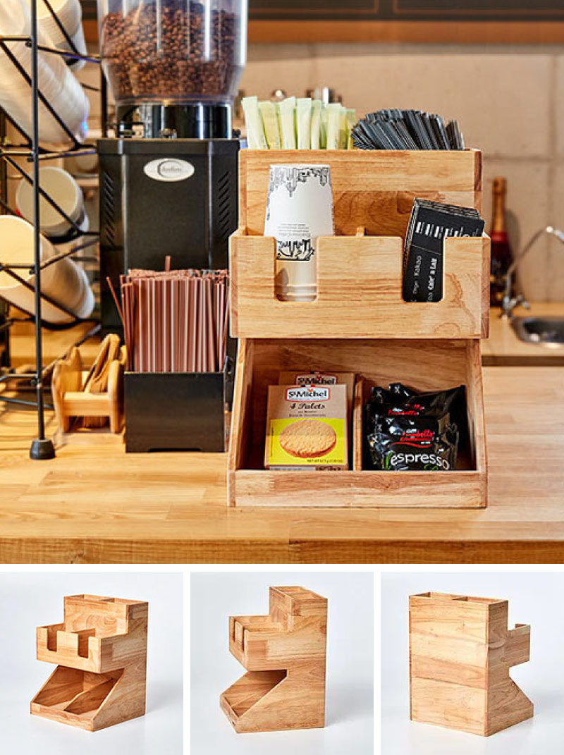 楽天市場】【 カフェグッズ 】カップ ラック 収納 ウッディーダブル