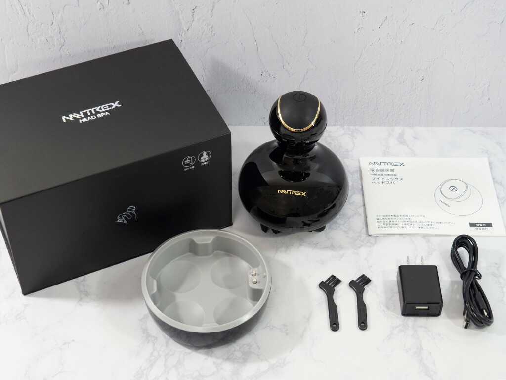 まるでサロン級。マイトレックス ハンディヘッドスパ「HS-1808B」で