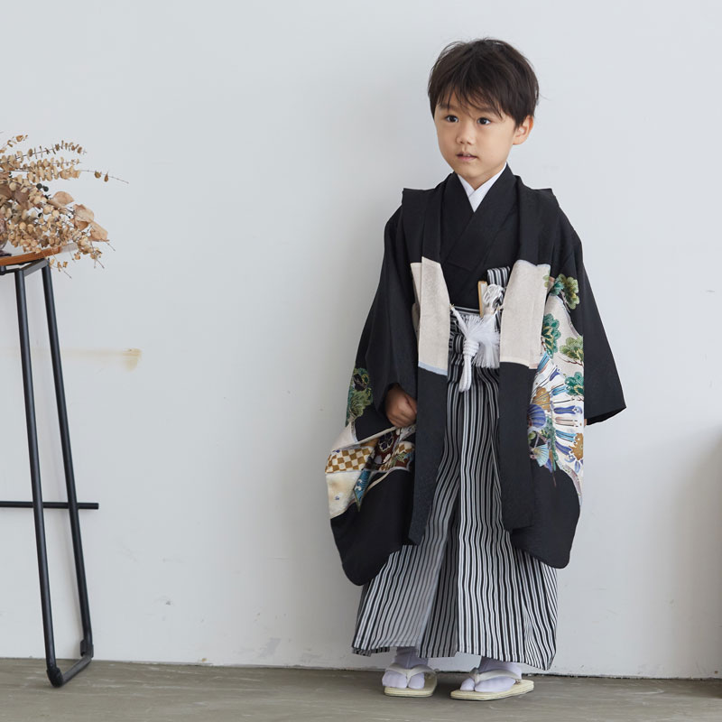 楽天市場】【レンタル】七五三 5歳 レンタル 753 袴セット 男児 着物