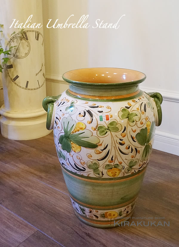 楽天市場】【スーパーセール期間限定価格】 イタリア製 傘立て 陶器