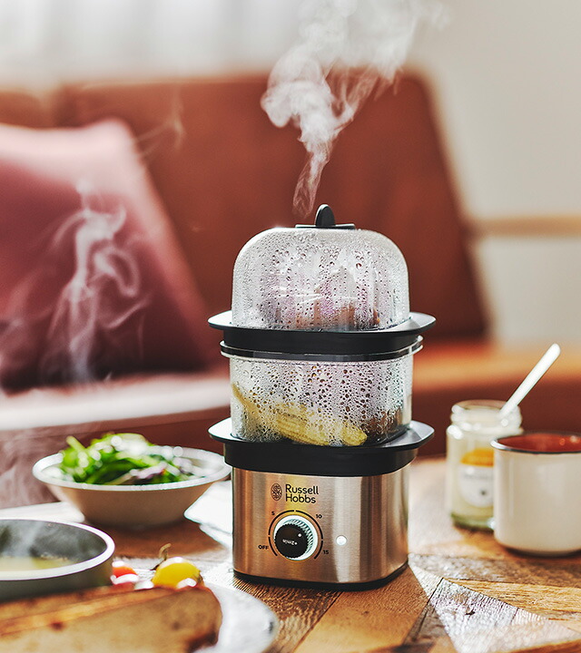 お取り寄せ】Russell Hobbs (ラッセルホブス) ミニスチーマー 蒸し器