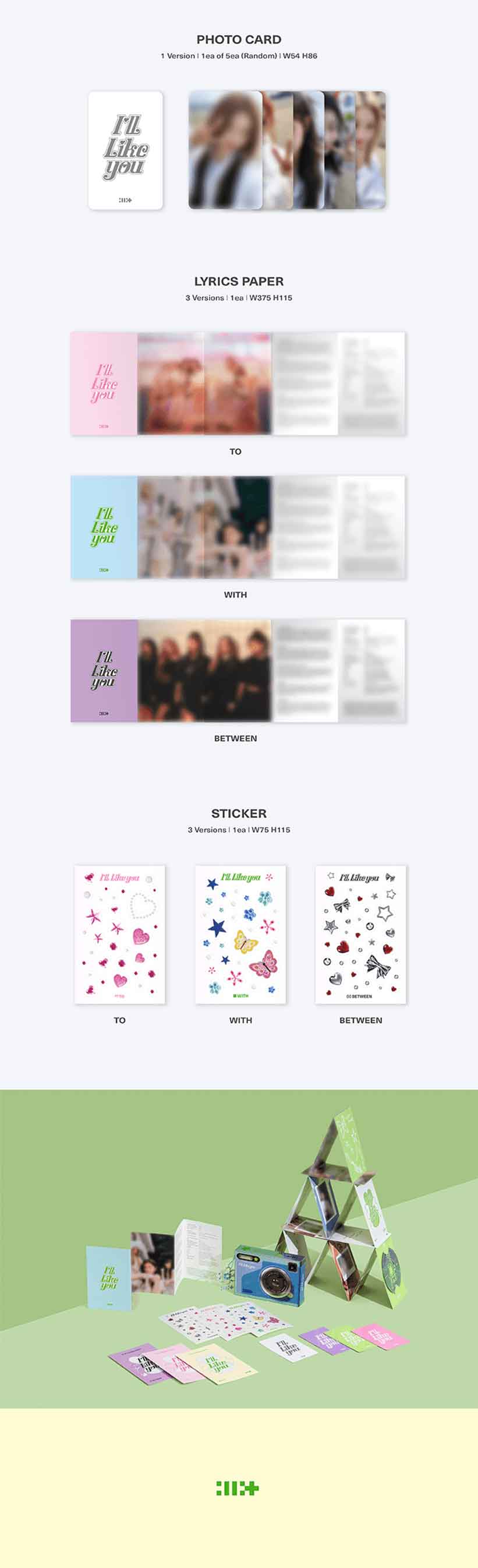 楽天市場】【WEVERSE特典】 GLLIT VER / アルバム 3種セット / 3種選択