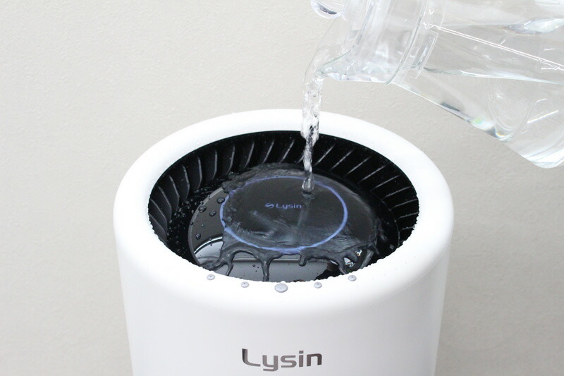 ライシン 】上から直接注ぐ「気化式」加湿器、使ってみた！