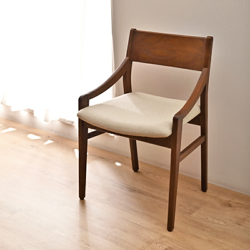 楽天市場】アジアン家具 ダイニングチェア チーク材 天然木 バリ風