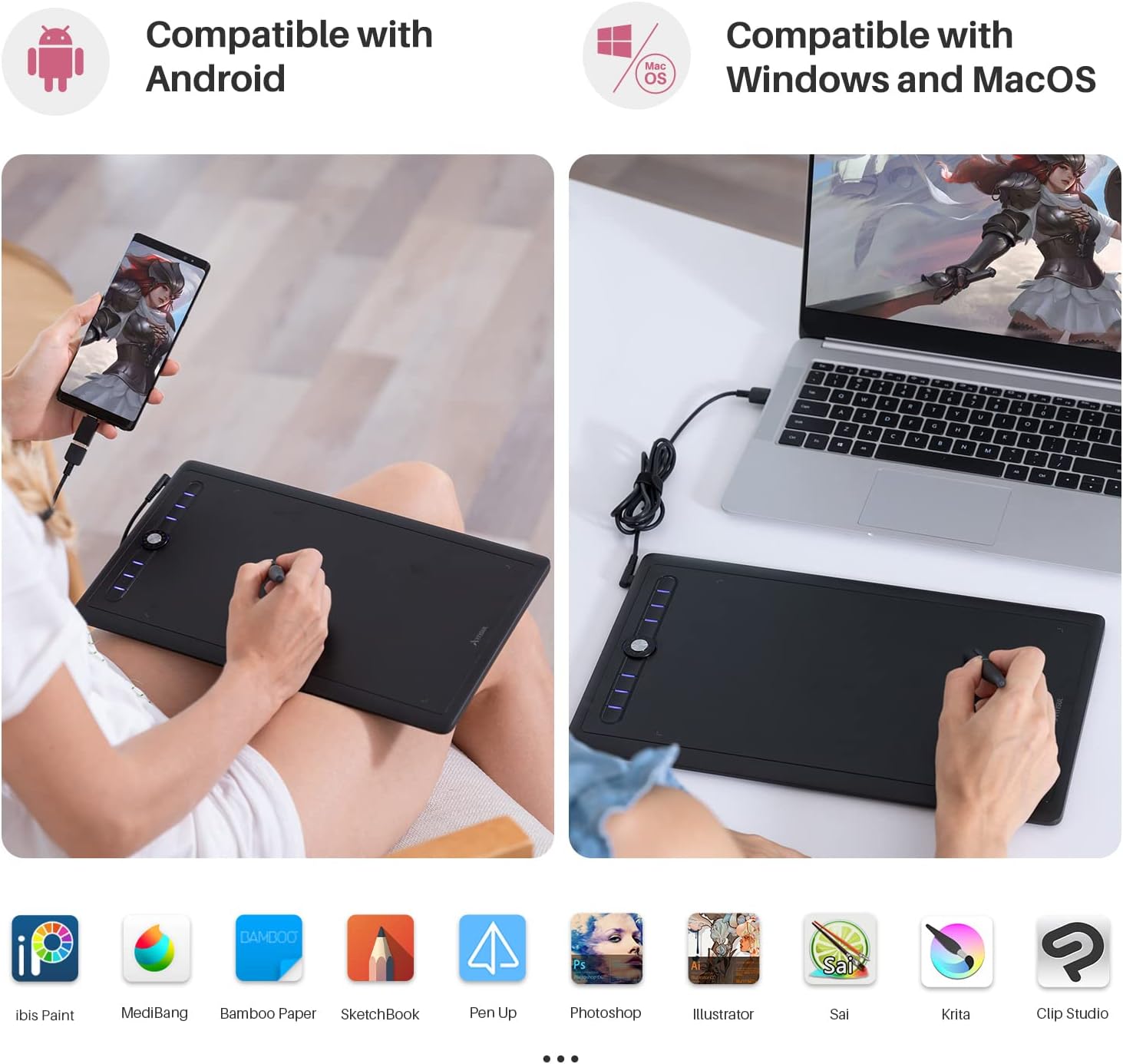 楽天市場】Artisul M0610Pro ペンタブレット 10x6.3インチ 8192段階 板