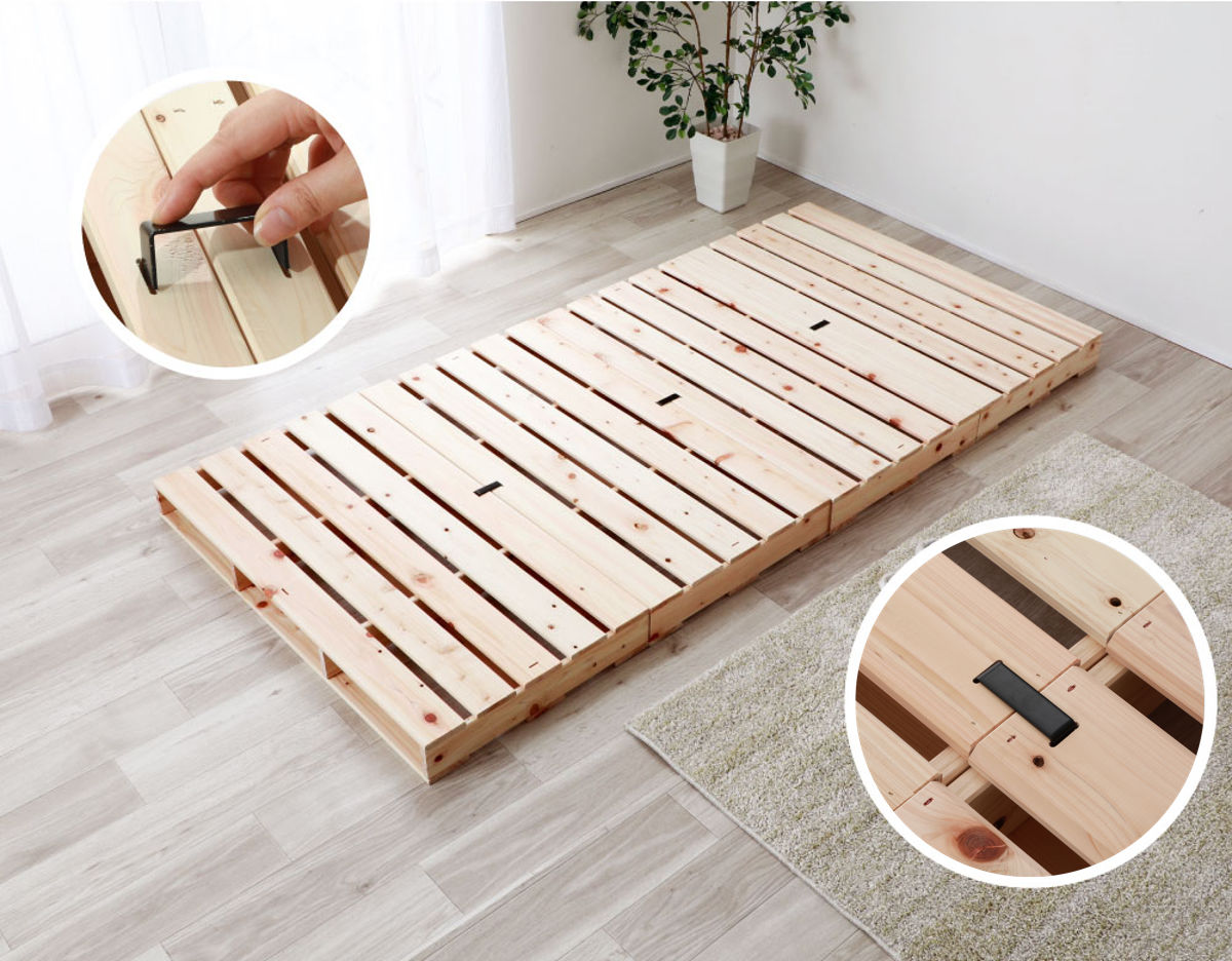 楽天市場】パレットベッド シングルパレット 単品1枚 国産ひのき