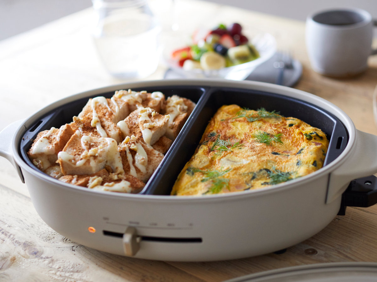 楽天市場】BRUNO ハーフプレート オーバルホットプレート専用 仕切り