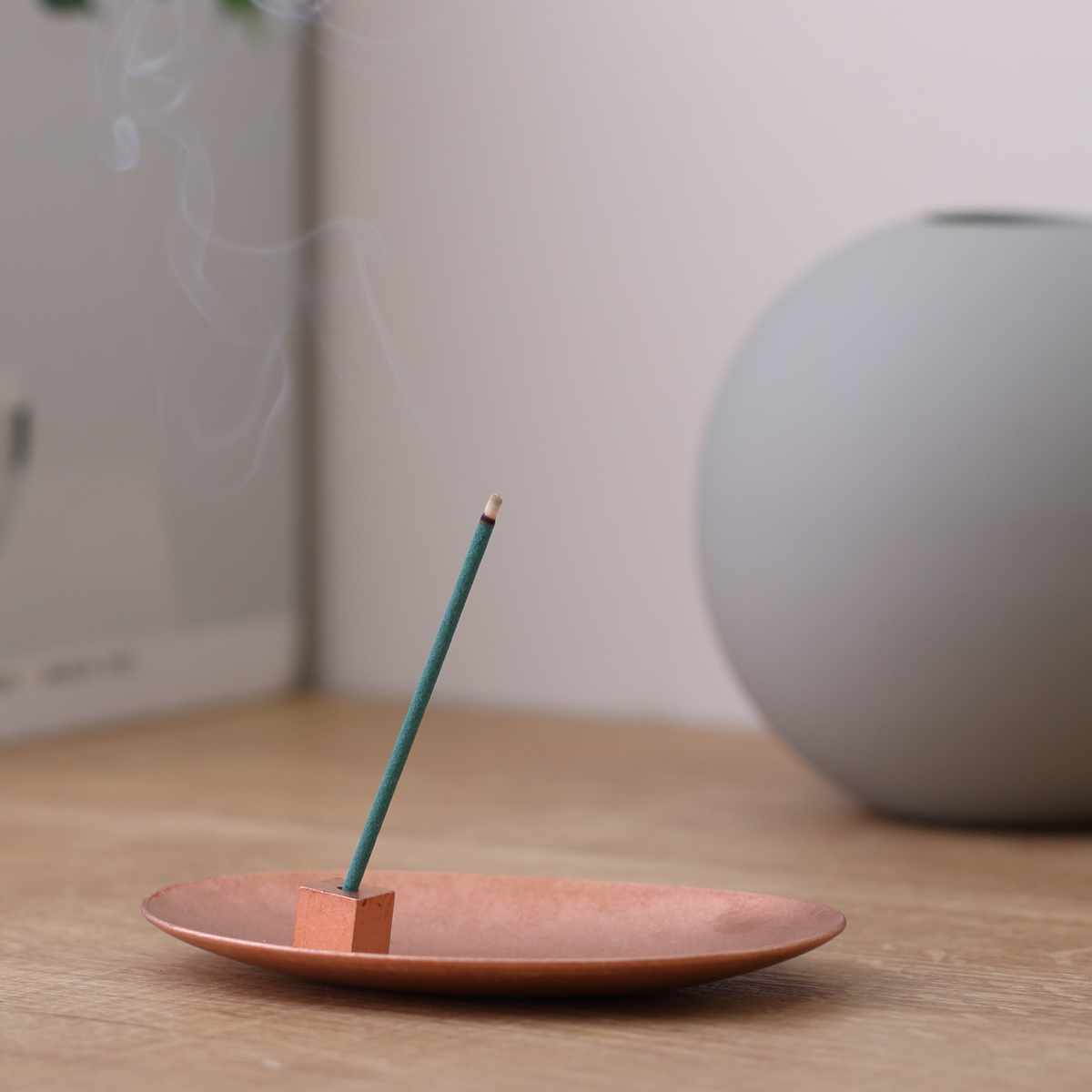 楽天市場】香立 HOME FRAGRANCE TOOL 金属製香皿香立てセット コッパー