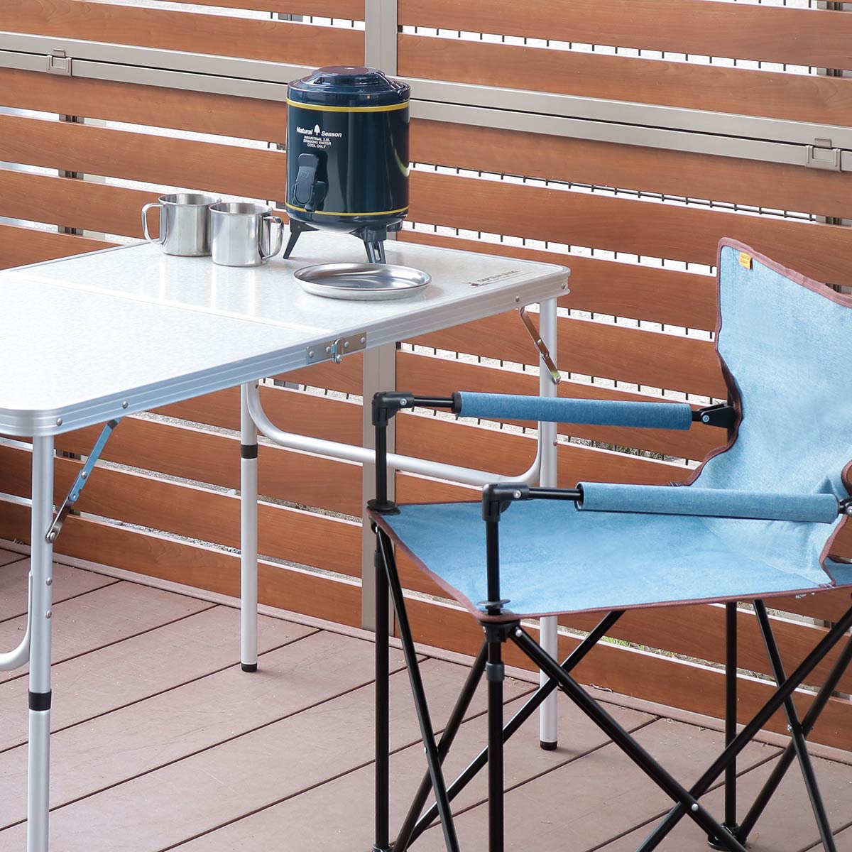 楽天市場】アウトドアテーブル 折りたたみ 120×60cm Mサイズ アルミ