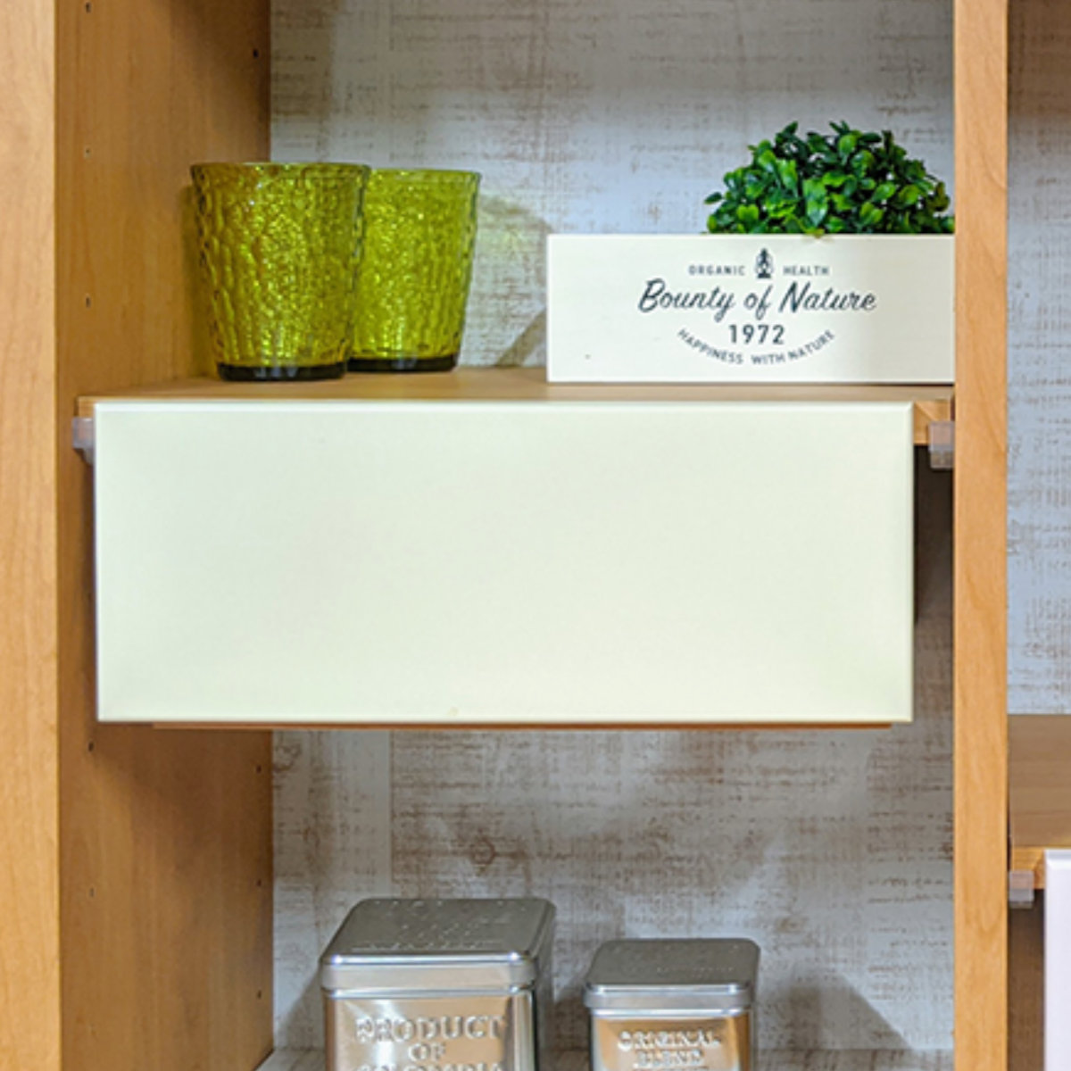 楽天市場】本棚 幅80cm 高さ180cm ブックシェルフ 可動引出し棚付