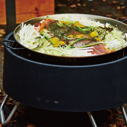 楽天市場】リボルバー BBQ グリル ファイヤーピット サイドテーブル