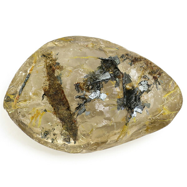 楽天市場】金針ルチル入り ガーデンクォーツ 磨き原石 11g 天然石