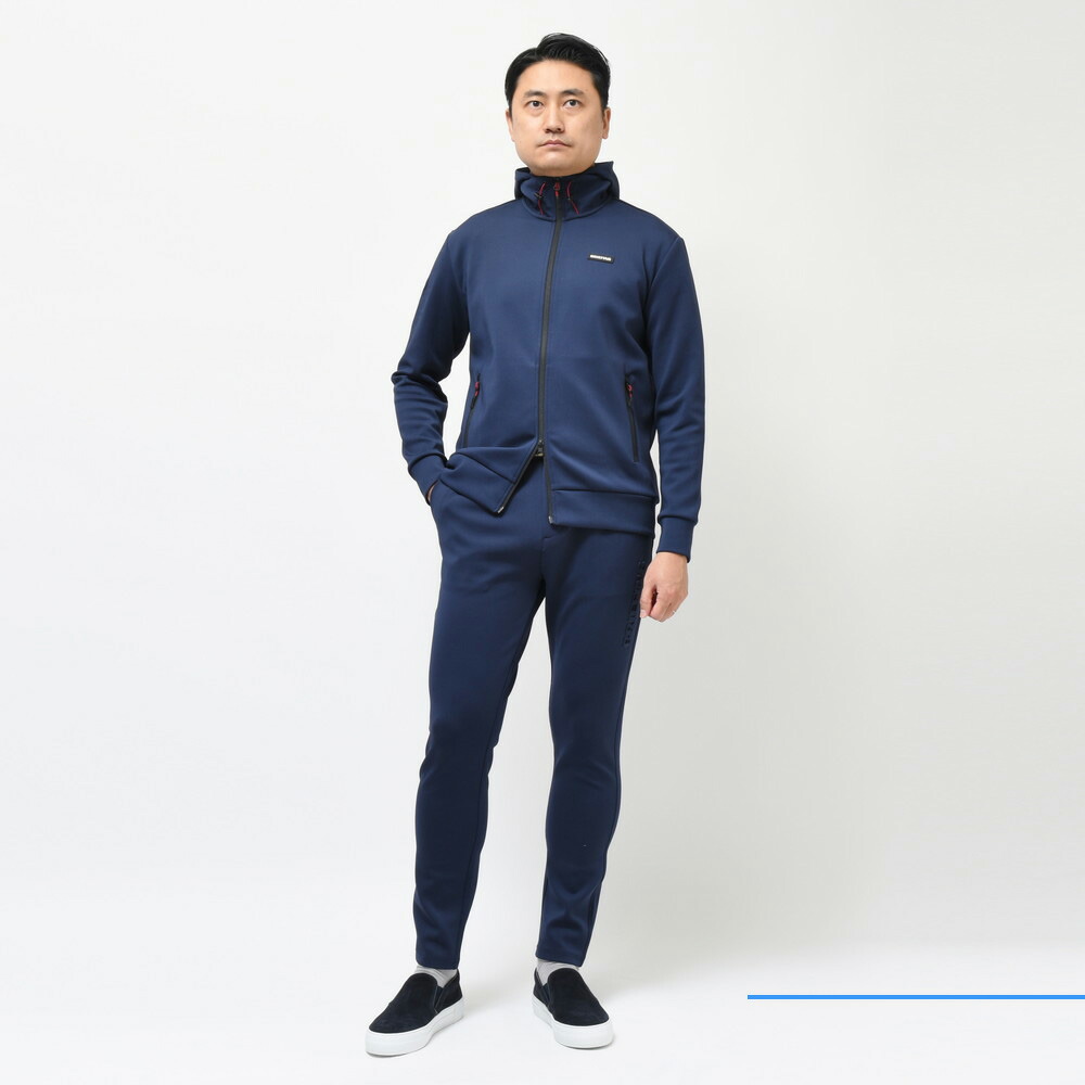 BRIEFING（ブリーフィング）ポリエステルジャージジップフーディー MS