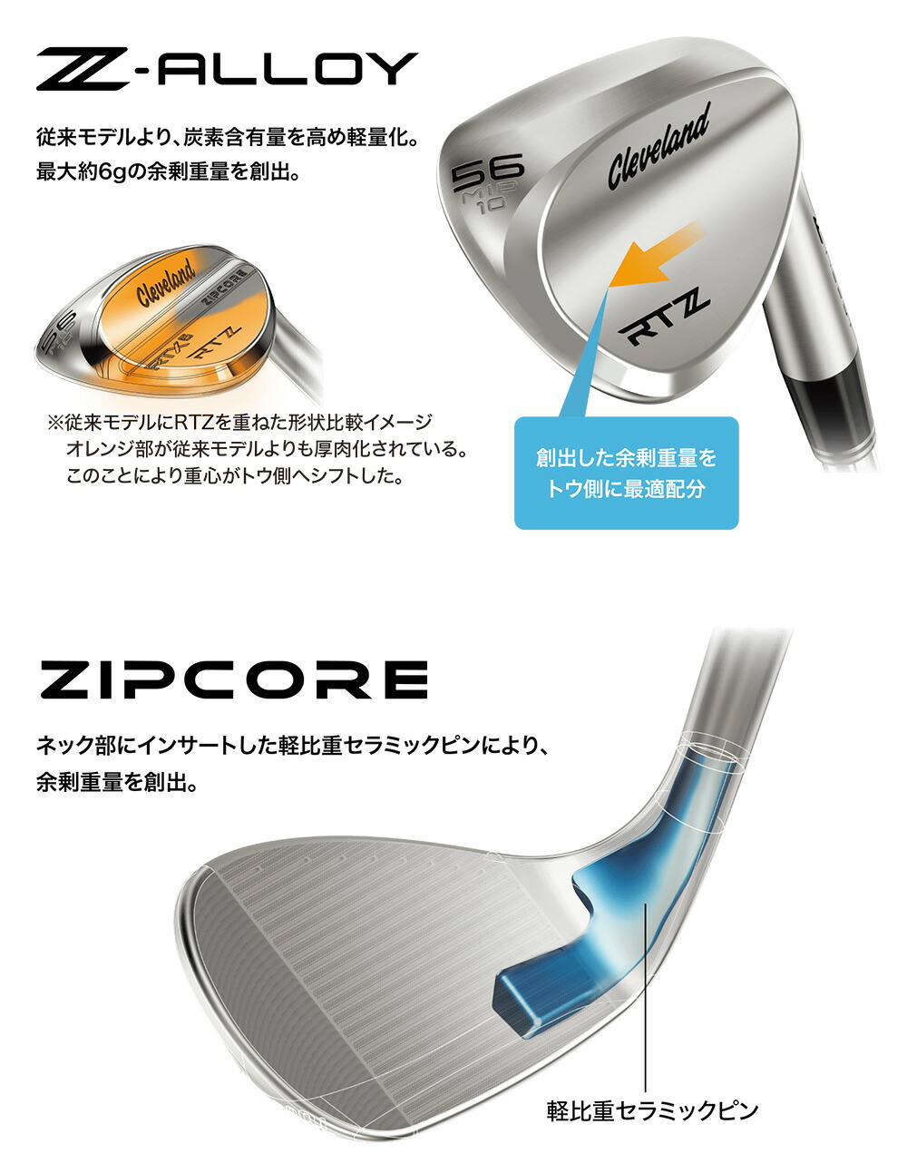 楽天市場】RTZ ウェッジ ツアーラック仕上げ ダイナミックゴールド MID