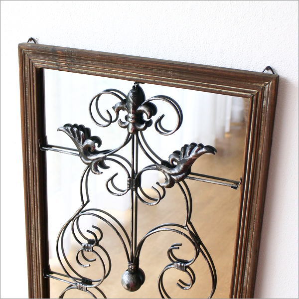 楽天市場】鏡 ウォールミラー 壁掛け ミラー おしゃれ アンティーク風