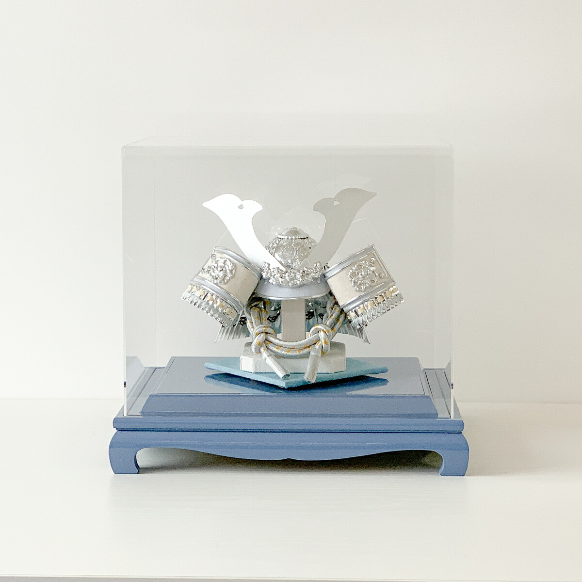 楽天市場】＼ラストワン在庫限り！／五月人形 兜ケース飾り くすみ