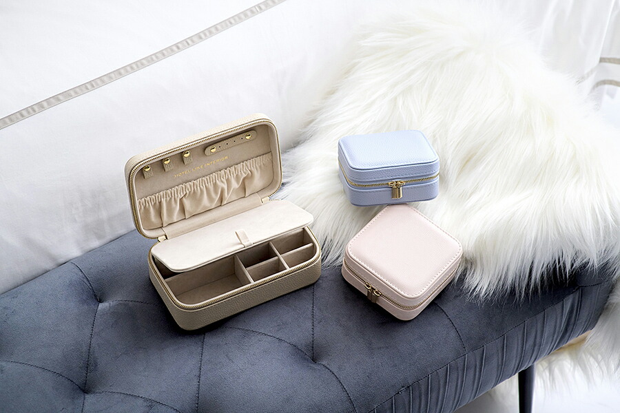 楽天市場】レザー ジュエリーケース トラベル 本革 高級牛革［R