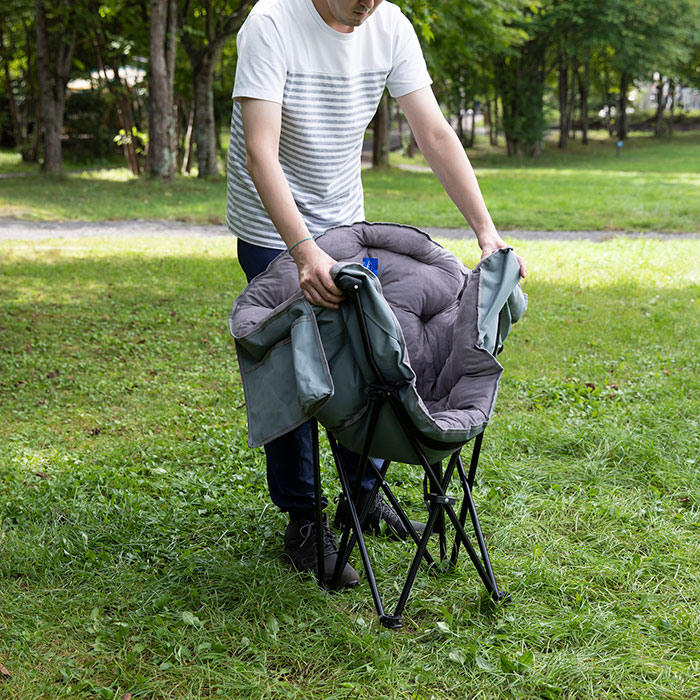 楽天市場】ホールアース WHOLE EARTH イス クラム チェア デラックス