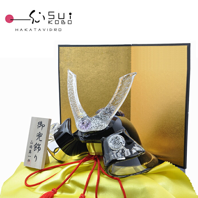 楽天市場】兜 ガラス 端午の節句 かぶと ミニ兜コンパクト ミニ 小さい