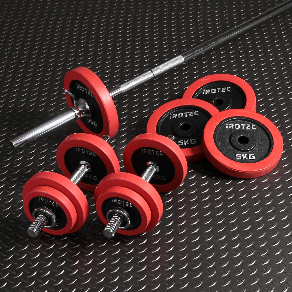 楽天市場】IROTEC（アイロテック）チャレンジセットR50 / ベンチプレス