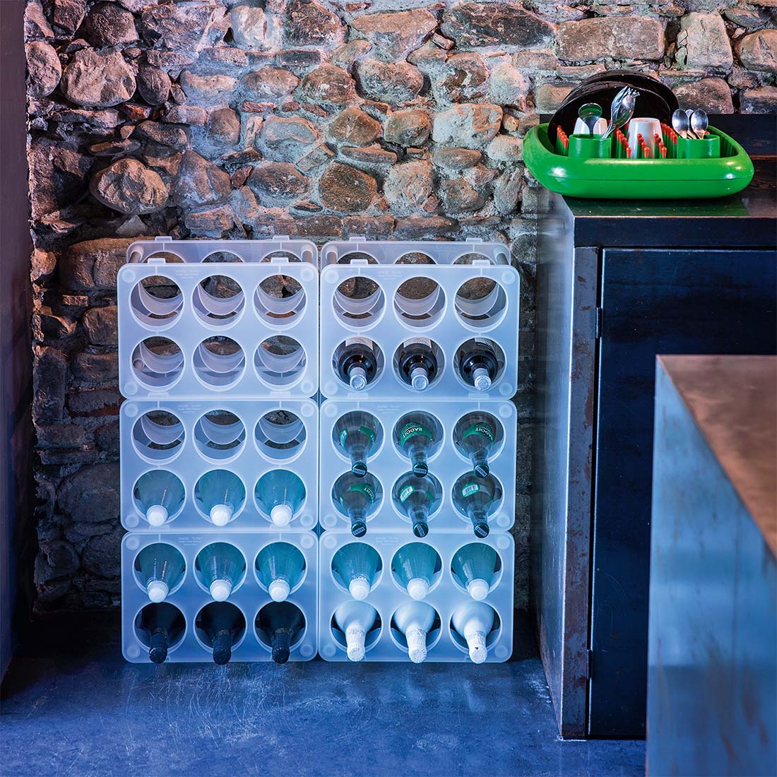 楽天市場】MAGIS マジス Bottle ボトル スタッキング ボトルラック