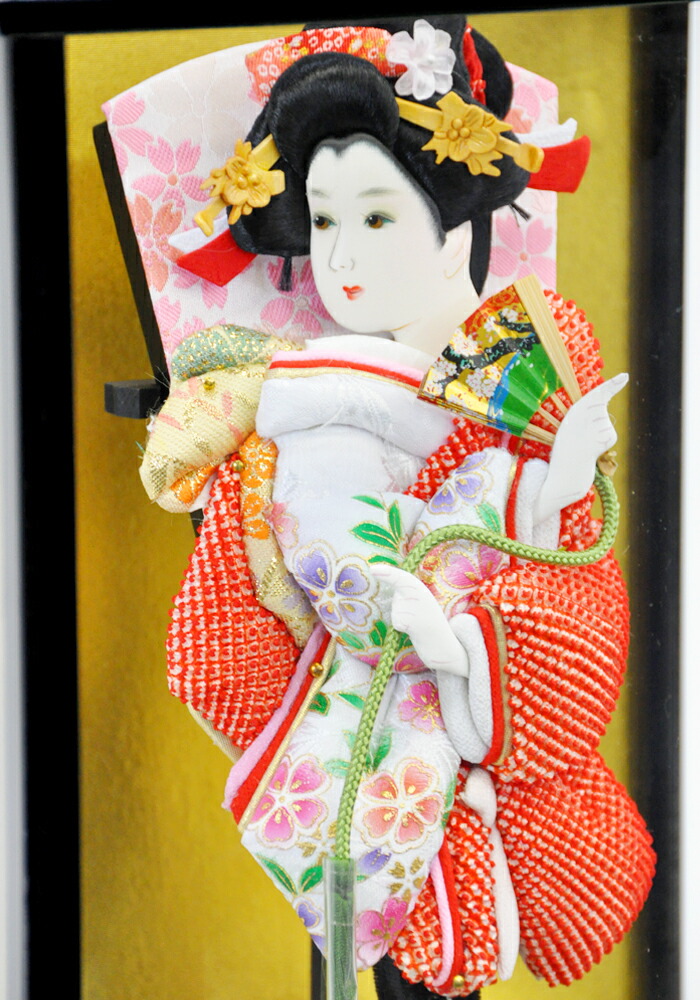 羽子板ケース入り飾りセット【P6409】インターネット店だけ☆限定販売