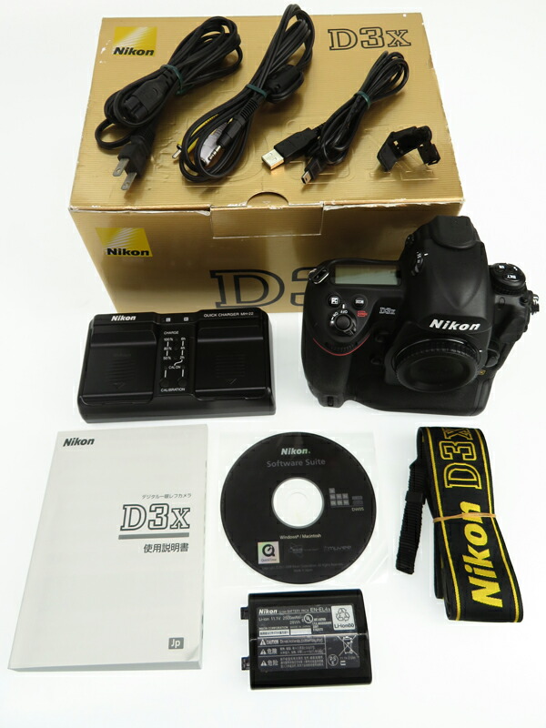 Nikon】ニコン『D3x ボディ』D3X 2008年12月発売 高精細2450万画素