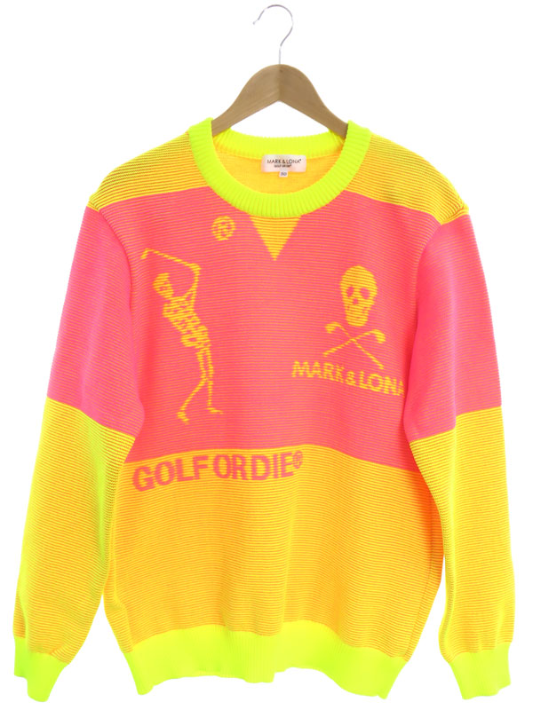 MARK＆LONA】マークアンドロナ『Swingin' Nubby Crew Sweater size50