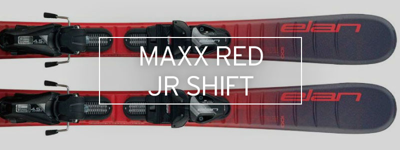ELAN エラン スキー板 キッズ ジュニア 2026 MAXX RED JR SHIFT