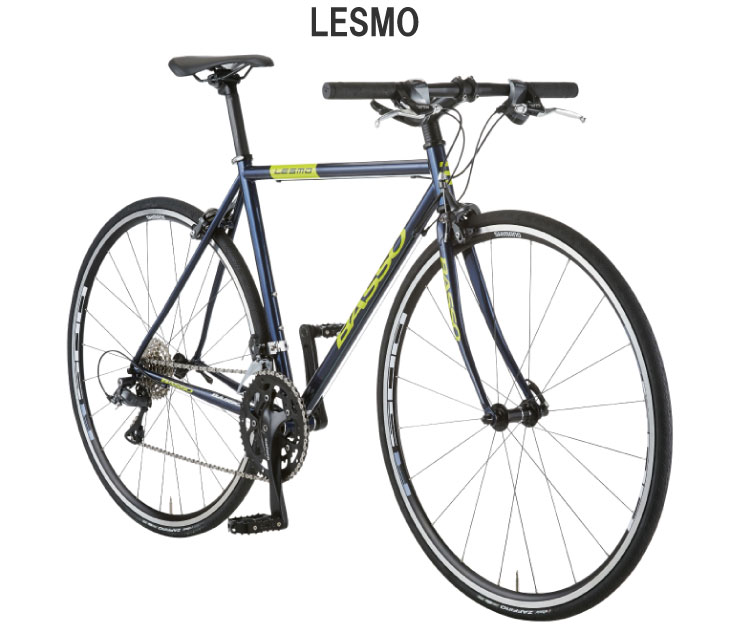 特典付き!)2025 BASSO バッソ LESMO レスモ ネイビー 16段変速 クロス