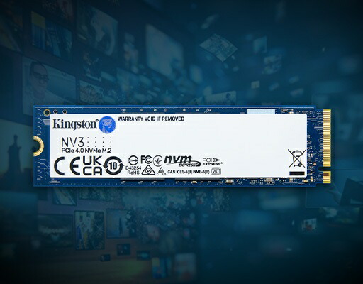 楽天市場】【メーカー取り寄せ】キングストン NV3 PCIe 4.0 x4 NVMe