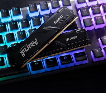 メーカー取り寄せ】キングストン FURY Beast シリーズ ブラック 64GB