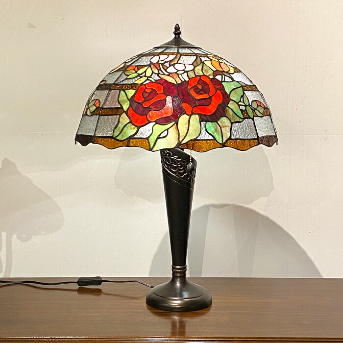 楽天市場】ランプ ステンドガラス スタンド照明 ステンドグラス