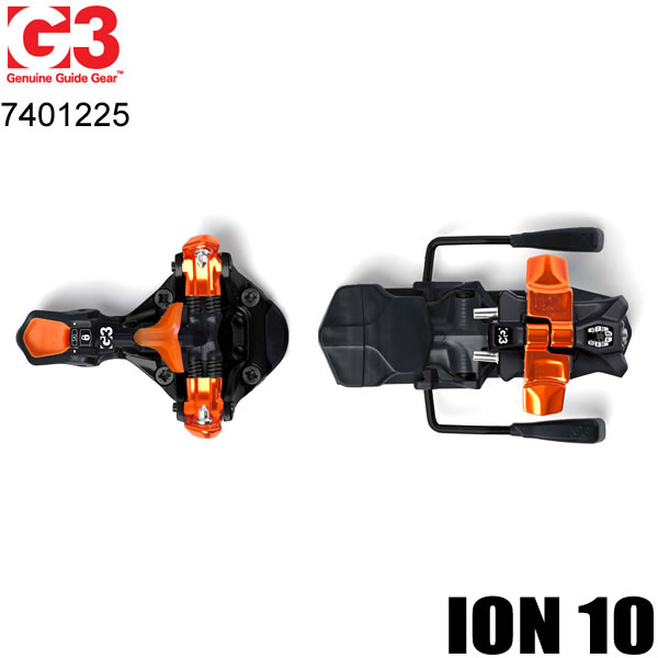 G3 ツアービンディング 2025 ION 10 Black-Orange アイオン10 7401225