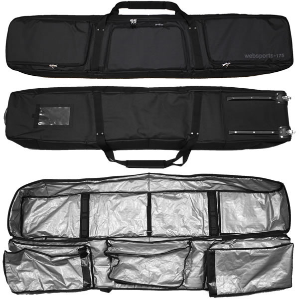 Websports オリジナル キャスター付 箱型 オールインワンDX スキー