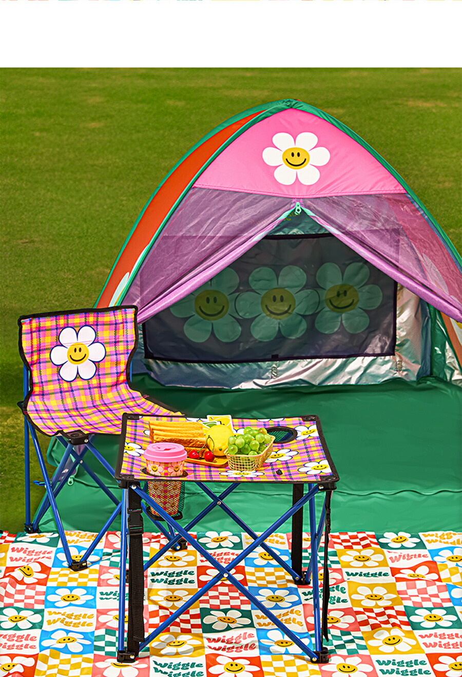 楽天市場】【Wiggle Wiggle公式】ポップアップテントセット Smile We